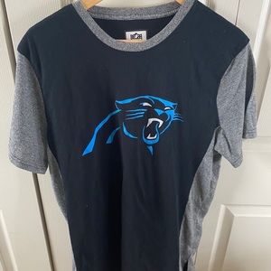 Men’s Black/Grey Carolina Panthers Graphic T